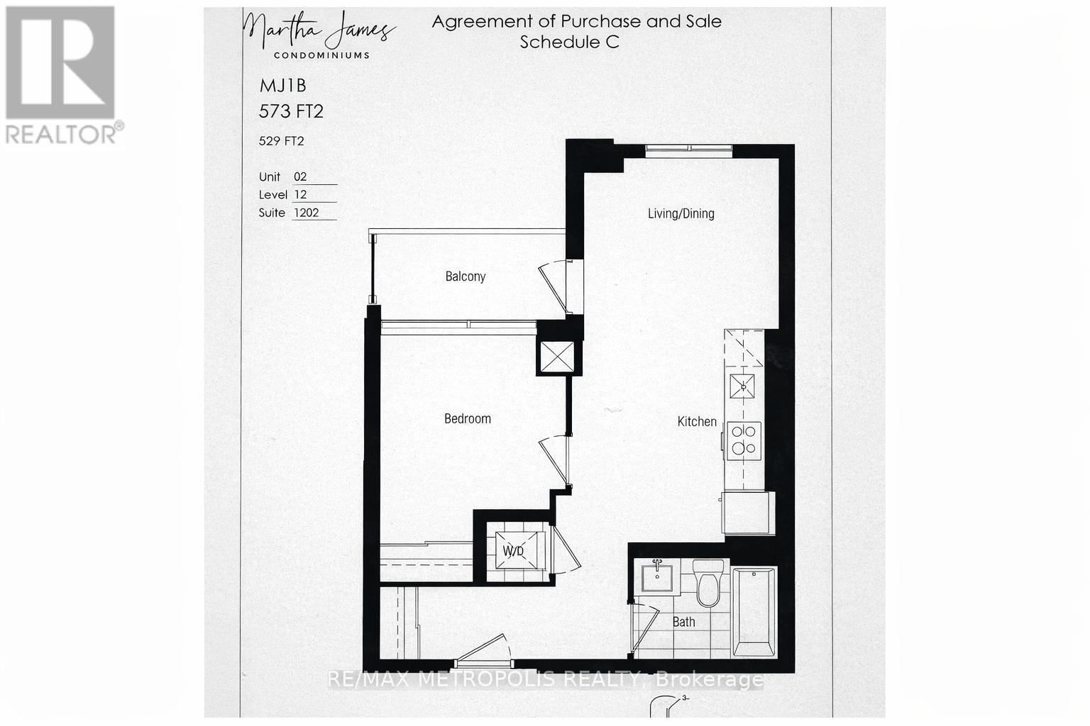 1202 - 2088 James Street, Burlington (Brant), Ontario  L7R 0H2 - Photo 14 - W12802114