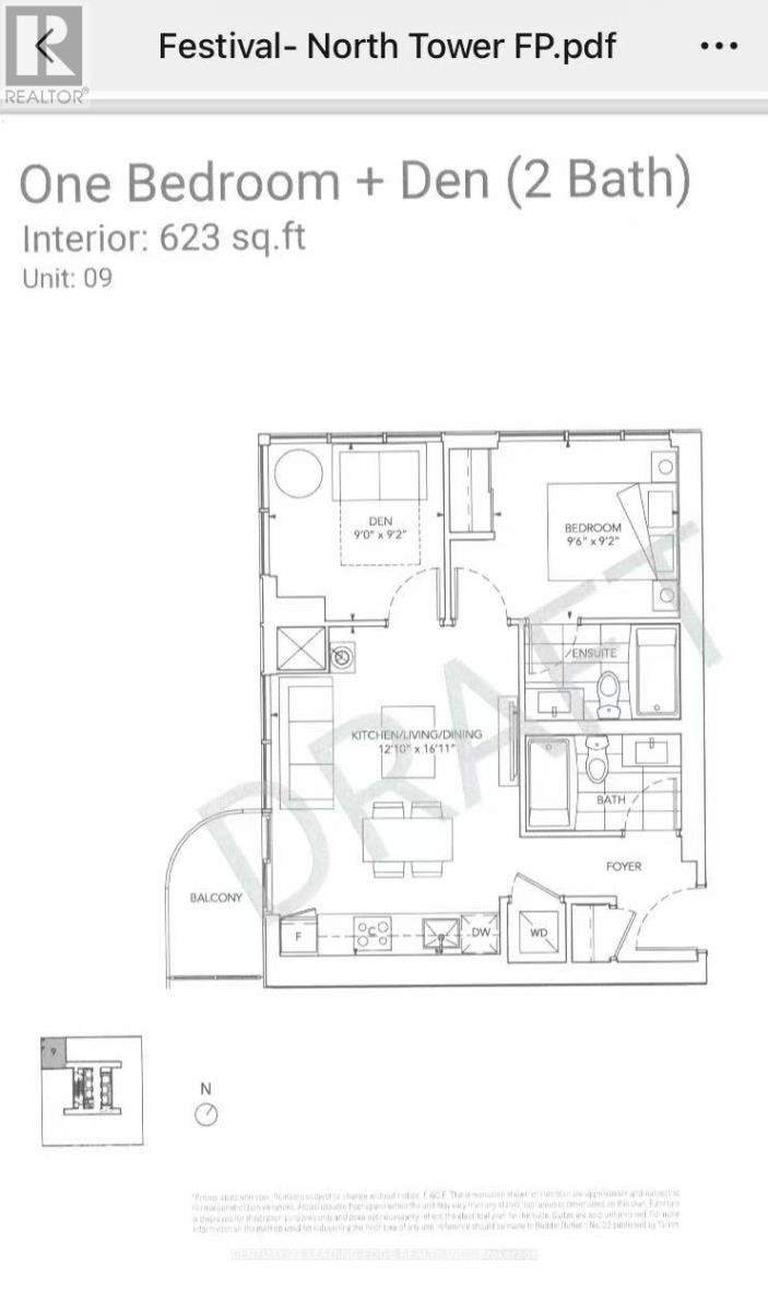 5609 - 225 Commerce Street, Vaughan, Ontario  L4K 0R1 - Photo 8 - N12802982