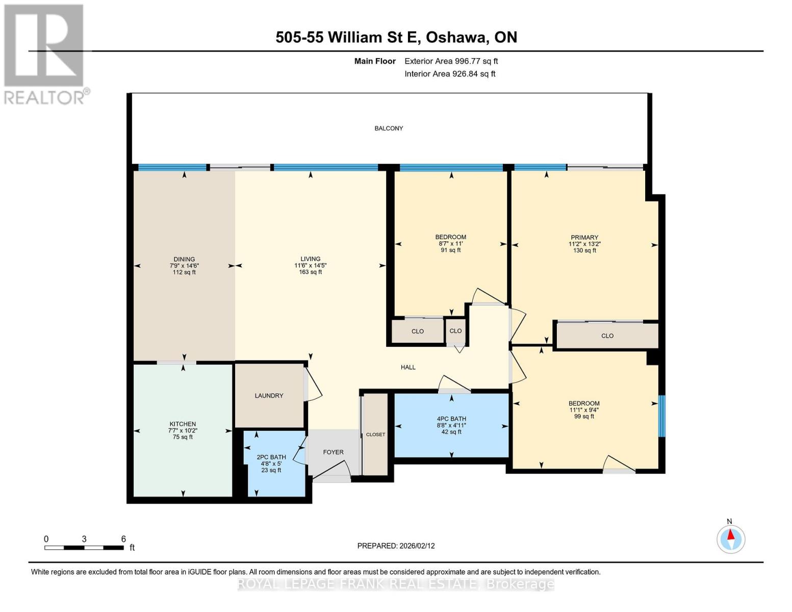 505 - 55 William Street E, Oshawa, Ontario  L1G 7C9 - Photo 26 - E12803110