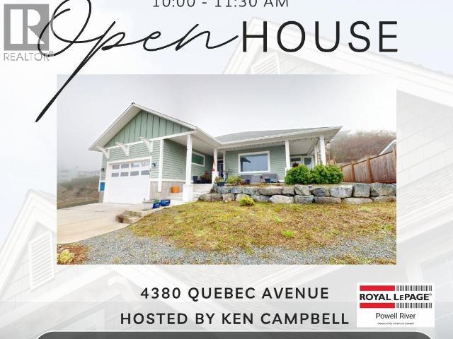 4380 Quebec Ave, Powell River, British Columbia  V8A 3N9 - Photo 1 - 19593