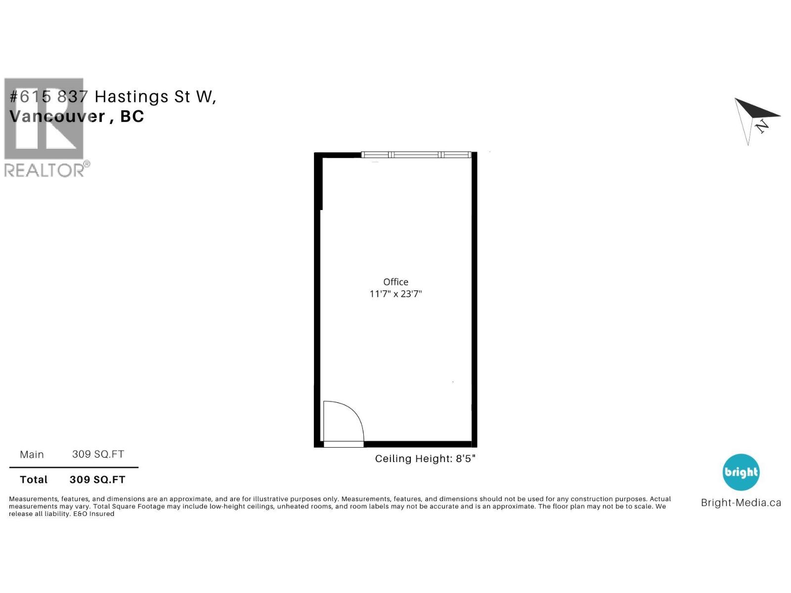 615 837 W Hastings Street, Vancouver, British Columbia  V6C 3N6 - Photo 25 - C8076287