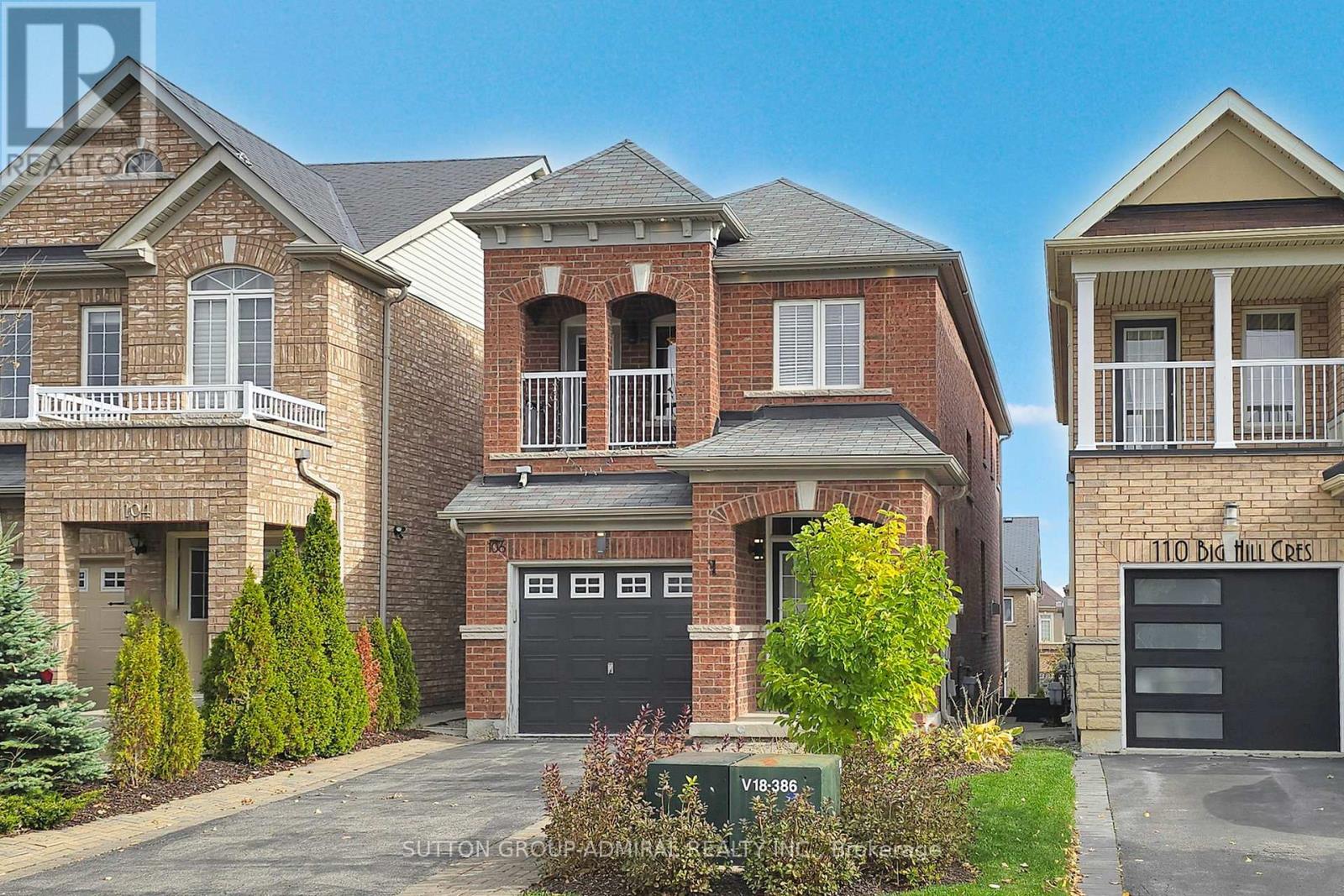106 BIG HILL CRESCENT, Vaughan, Ontario