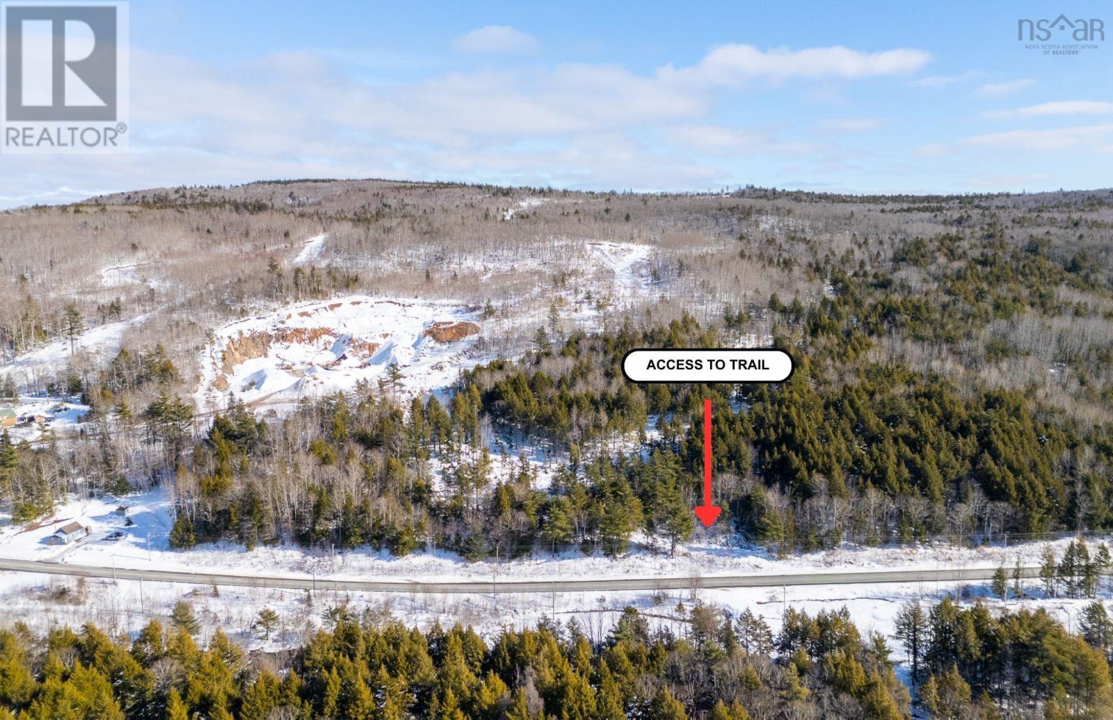 Highway 14 Highway, mill section, Nova Scotia