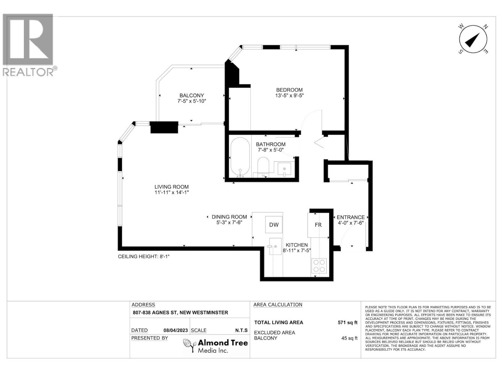 807 838 Agnes Street, New Westminster, British Columbia  V3M 6R3 - Photo 9 - R3088981