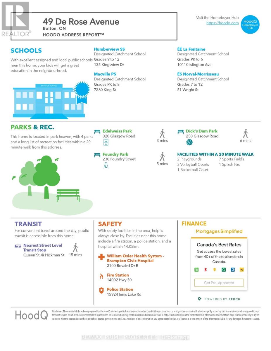 49 De Rose Avenue, Caledon, Ontario  L7E 1A9 - Photo 34 - W12807138