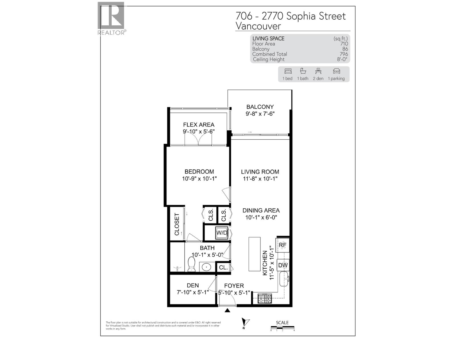 706 2770 Sophia Street, Vancouver, British Columbia  V5T 0A4 - Photo 31 - R3092025