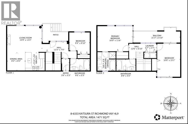 8 6333 Katsura Street, Richmond, British Columbia  V6Y 4L9 - Photo 22 - R3092108