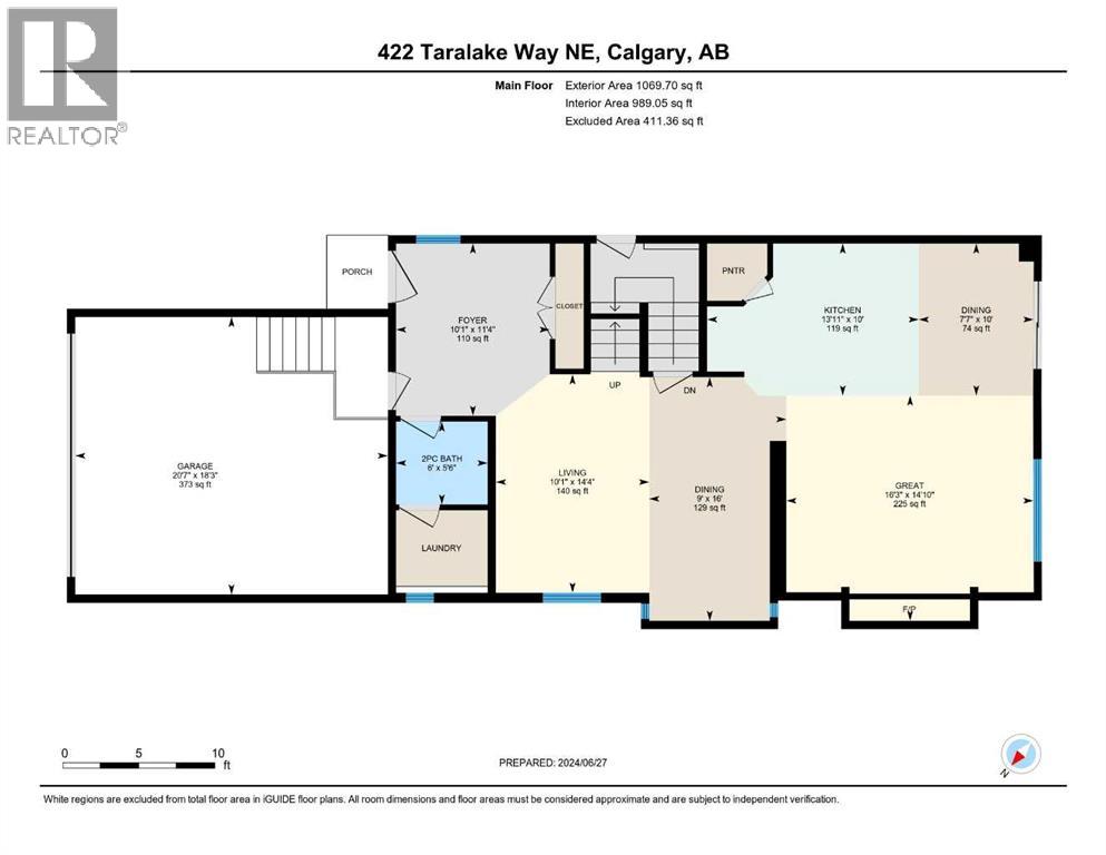 422 Taralake Way Ne, Calgary, Alberta  T3J 0J4 - Photo 5 - A2285634