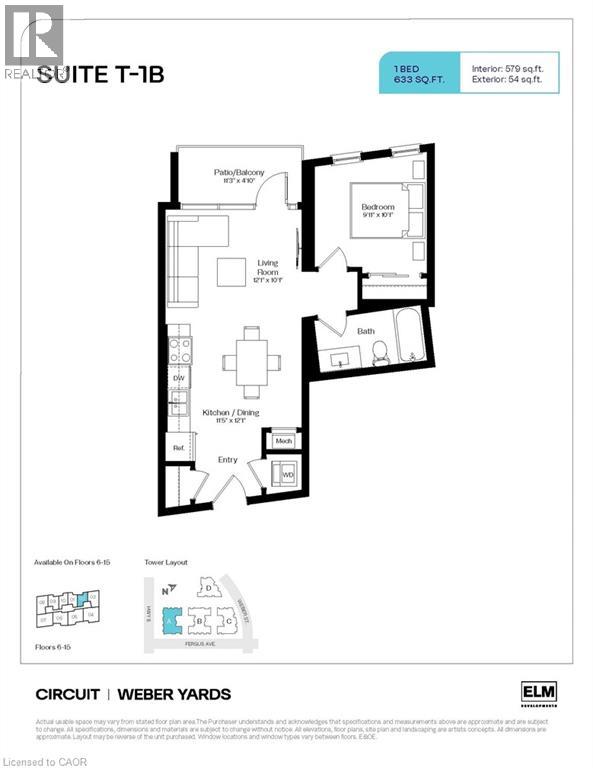 1333 Weber Street Unit# 802, Kitchener, Ontario  N2A 1C2 - Photo 19 - 40804455