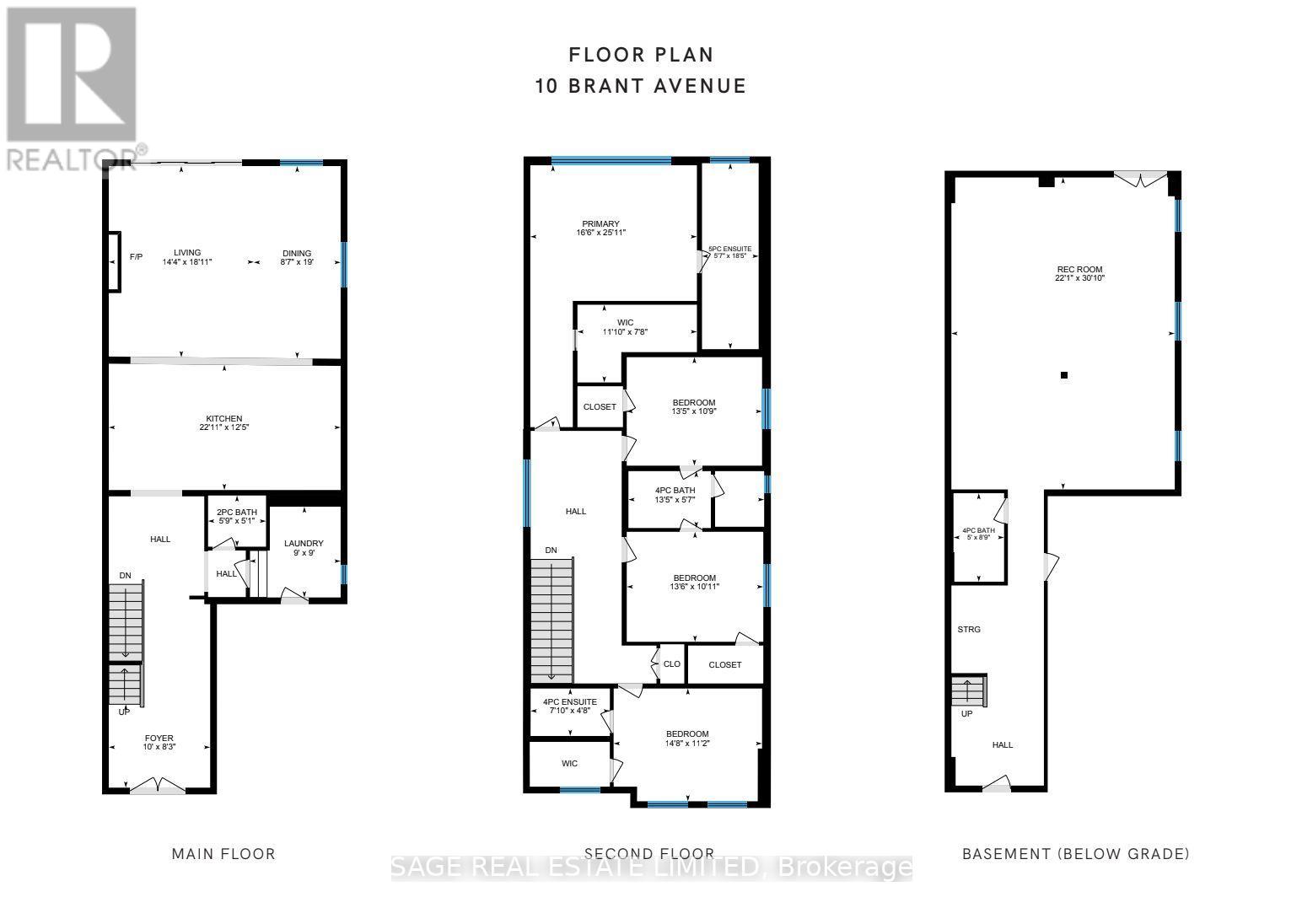 10 Brant Avenue, Mississauga, Ontario  L5G 3N8 - Photo 48 - W12799314