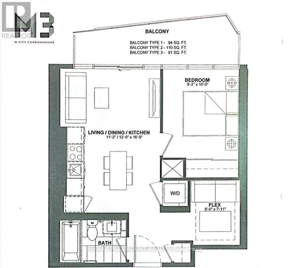 1008 - 448 Burnhamthorpe Road W, Mississauga, Ontario  L5B 4M6 - Photo 3 - W12809096
