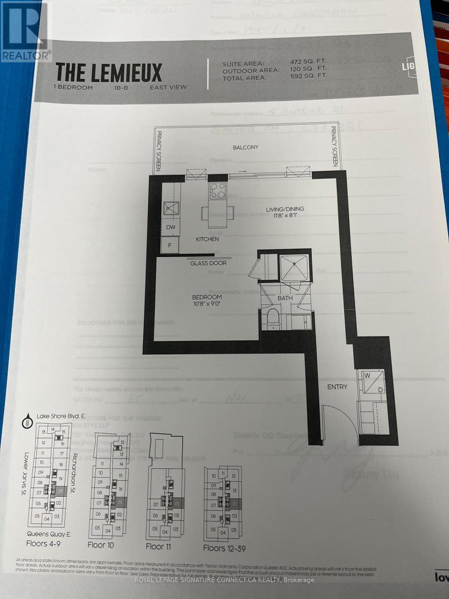 2201 - 15 Lower Jarvis Street, Toronto (Waterfront Communities), Ontario  M5E 0C4 - Photo 2 - C12809468