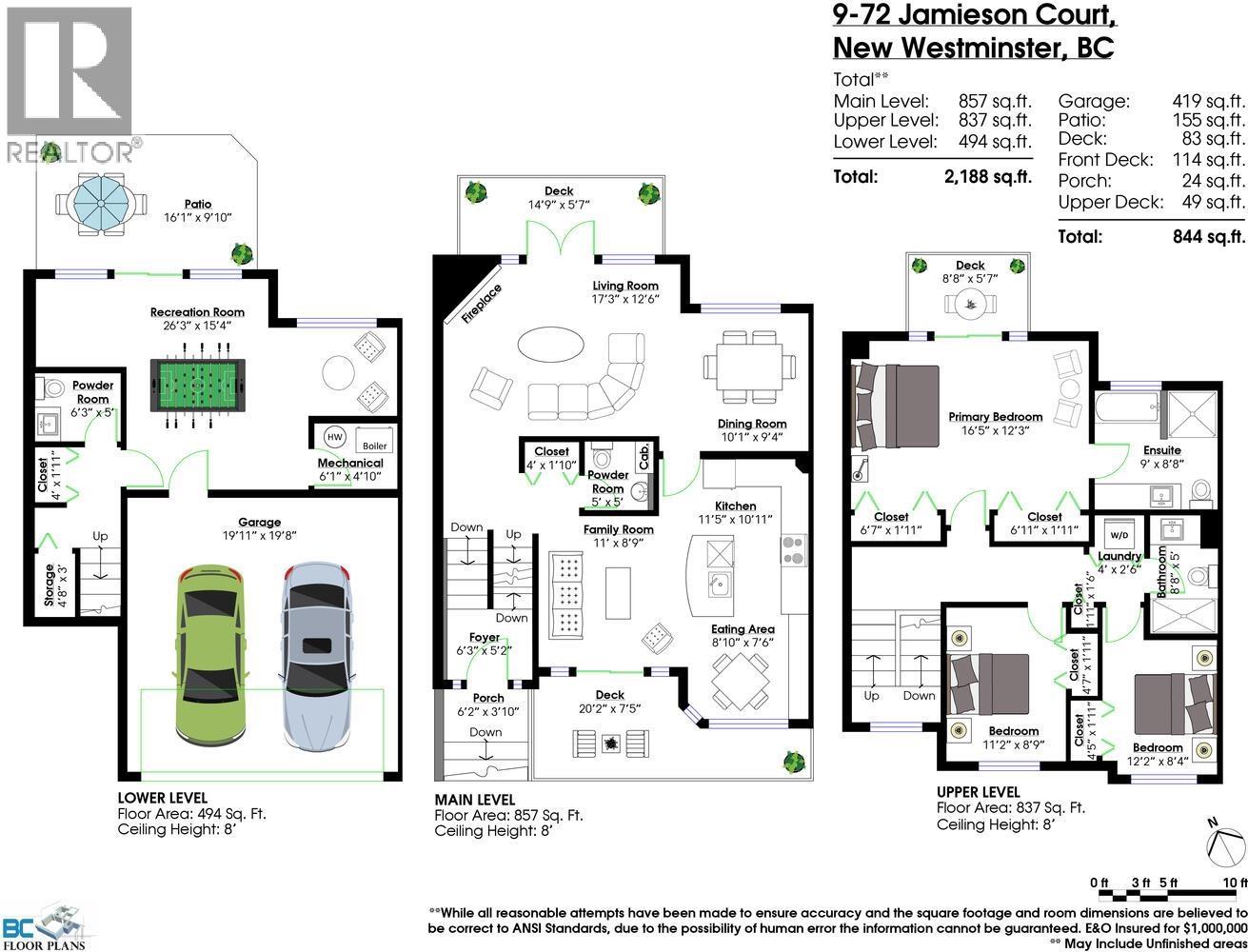 9 72 Jamieson Court, New Westminster, British Columbia  V3L 5R6 - Photo 29 - R3088220