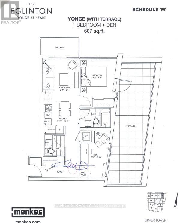 1001 - 125 Redpath Avenue N, Toronto, Ontario  M4S 0B5 - Photo 2 - C12810658