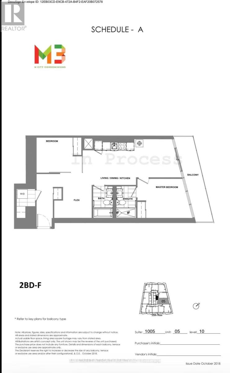 1005 - 448 Burnhamthorpe Road W, Mississauga, Ontario  L5B 0R4 - Photo 4 - W12811300