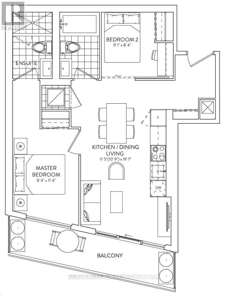 1009 - 10 Graphophone Grove, Toronto, Ontario  M6H 0E5 - Photo 2 - W12808708