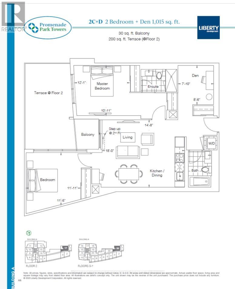 A-423 - 30 Upper Mall Way, Vaughan, Ontario  L4J 0L7 - Photo 1 - N12811630