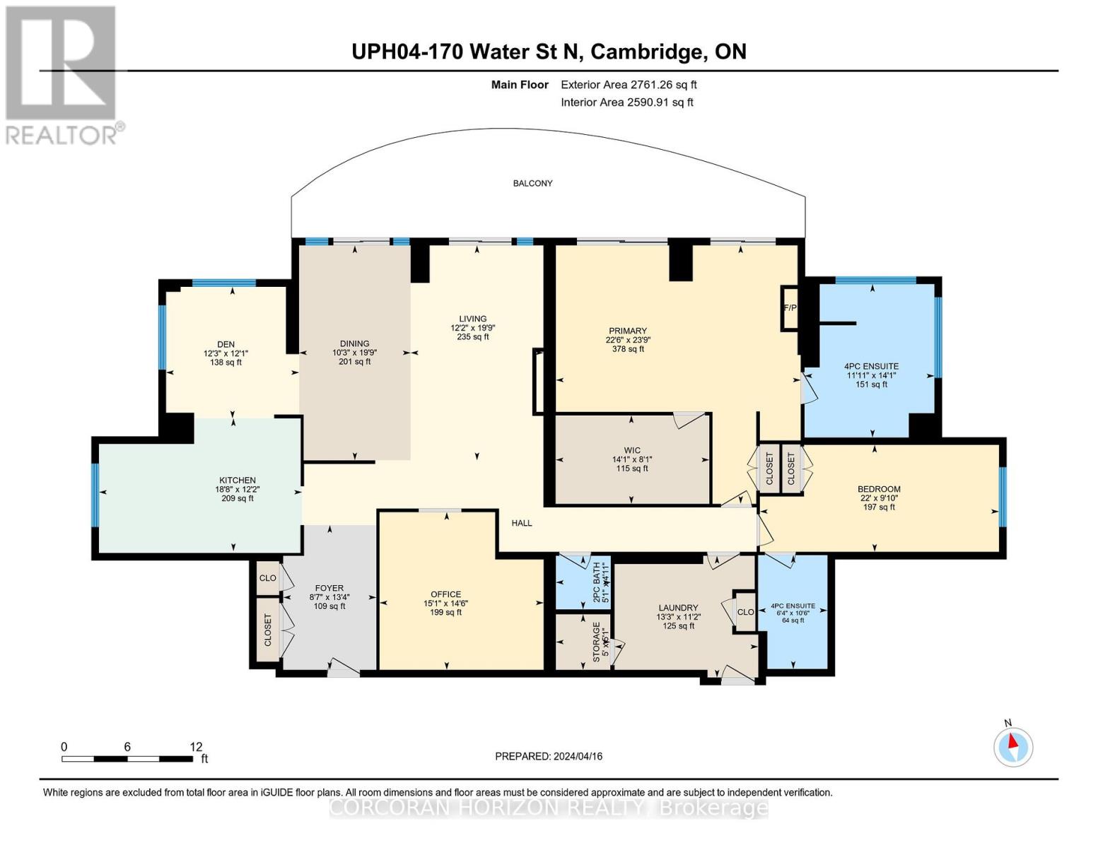 Uph4 - 170 Water Street N, Cambridge, Ontario  N1R 3B6 - Photo 45 - X12812650