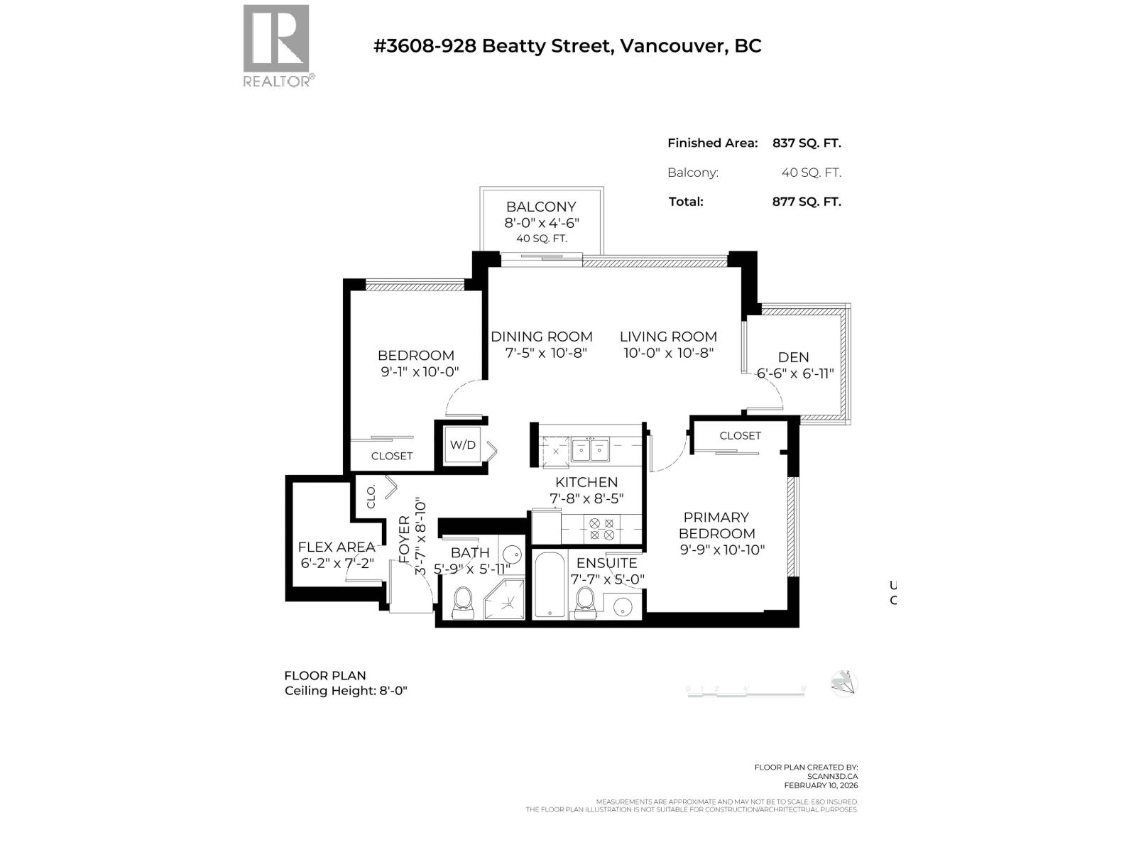 3608 928 Beatty Street, Vancouver, British Columbia  V6Z 3G6 - Photo 2 - R3092462