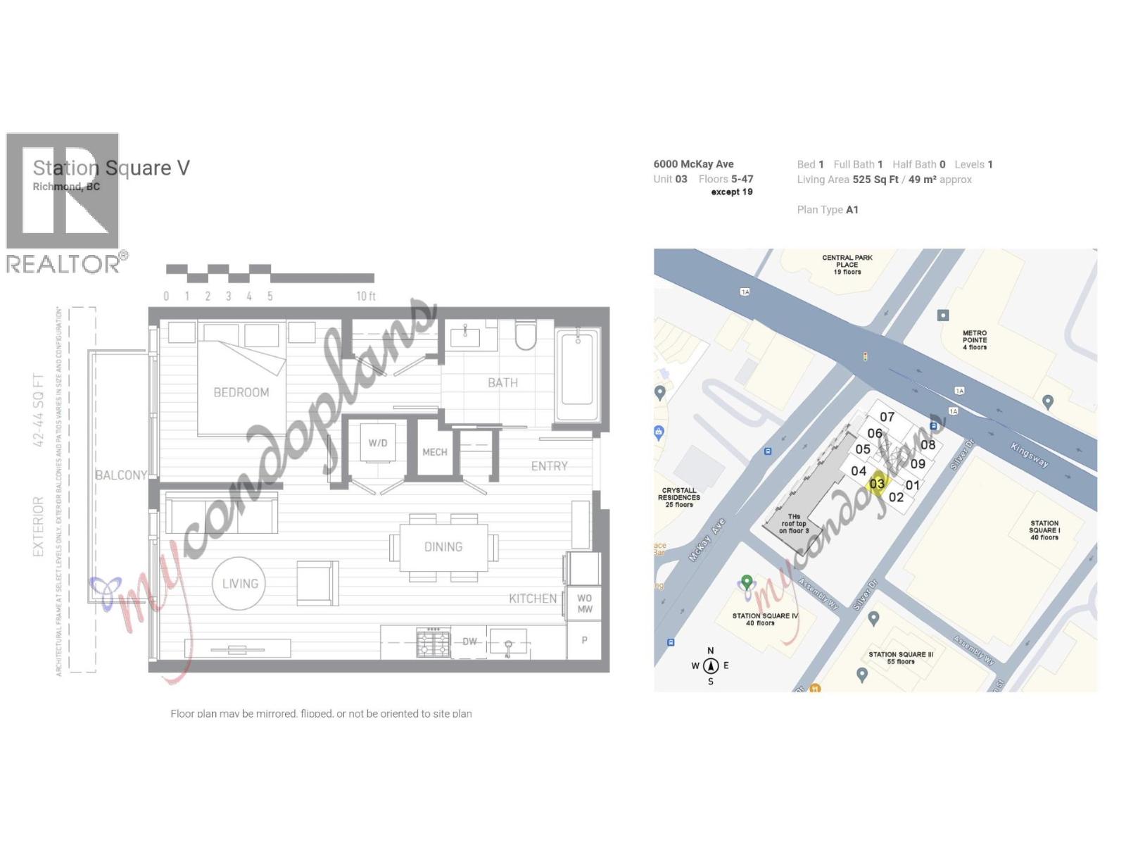 3303 6000 Mckay Avenue, Burnaby, British Columbia  V5H 0K2 - Photo 2 - R3092445