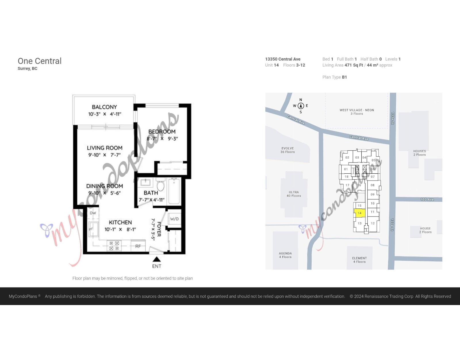 614 13350 Central Avenue, Surrey, British Columbia  V3T 0S1 - Photo 34 - R3055302