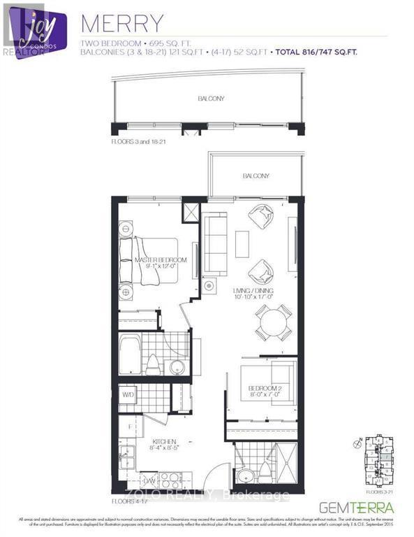 607 - 195 Bonis Avenue, Toronto, Ontario  M1T 0A5 - Photo 3 - E12679560