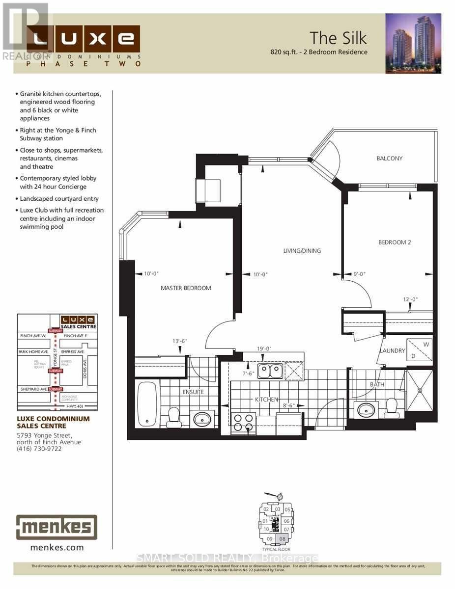 2603 - 5791 Yonge Street, Toronto, Ontario  M2M 0A8 - Photo 3 - C12813966