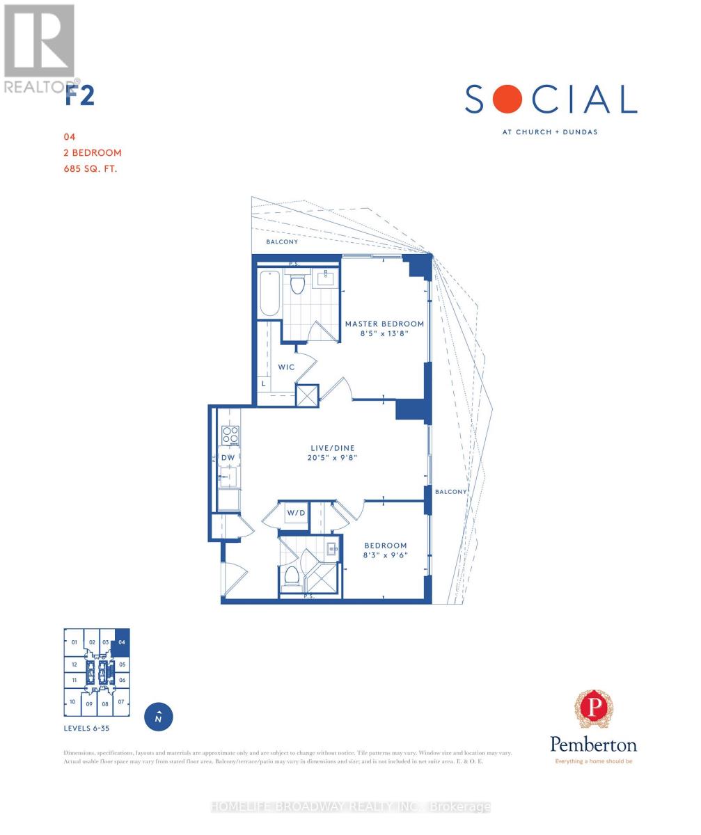 1804 - 100 Dalhousie Street, Toronto, Ontario  M5B 0C7 - Photo 15 - C12814048