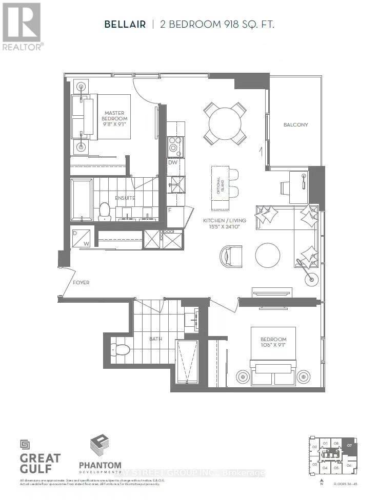 3907 - 8 Cumberland Street, Toronto, Ontario  M4W 0B6 - Photo 9 - C12814154