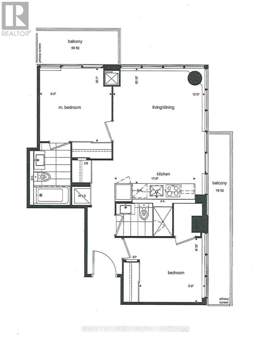 1503 - 195 Redpath Avenue, Toronto, Ontario  M4P 0E4 - Photo 7 - C12813234