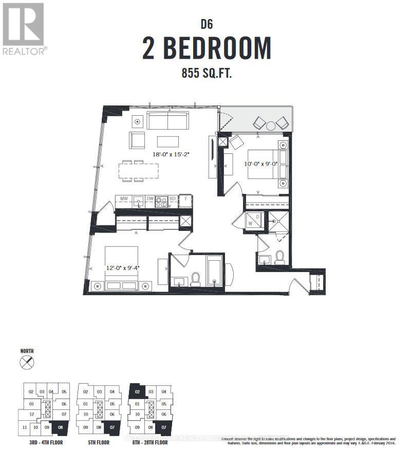 2402 - 20 Thomas Riley Road, Toronto, Ontario  M9B 1B3 - Photo 2 - W12815050