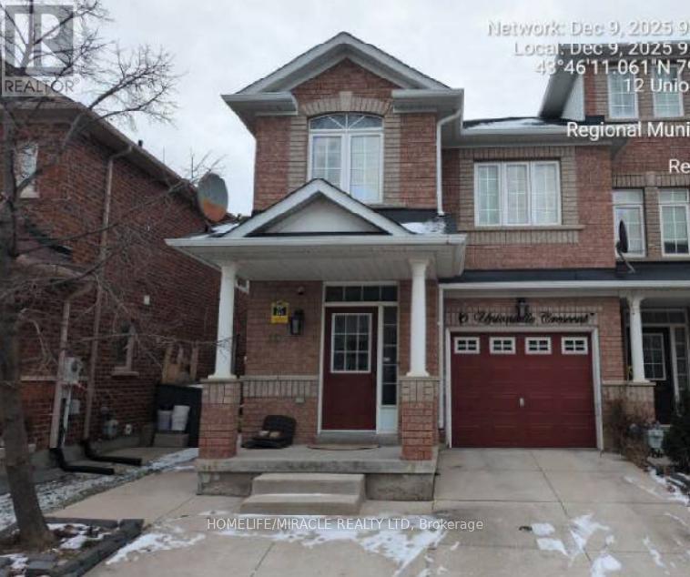 16 UNIONVILLE CRESCENT, Brampton, Ontario
