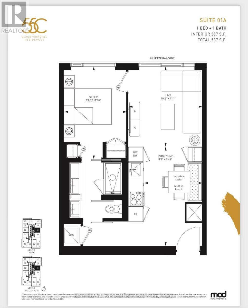 1001 - 55 Charles Street E, Toronto, Ontario  M4Y 0J1 - Photo 29 - C12816392