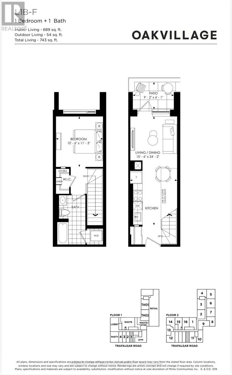 101 - 335 Wheat Boom Drive, Oakville, Ontario  L6H 7Y1 - Photo 3 - W12816732