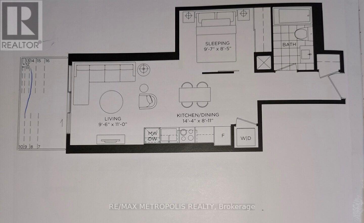 1107 - 18 Maitland Terrace, Toronto, Ontario  M4Y 1Y3 - Photo 11 - C12817288