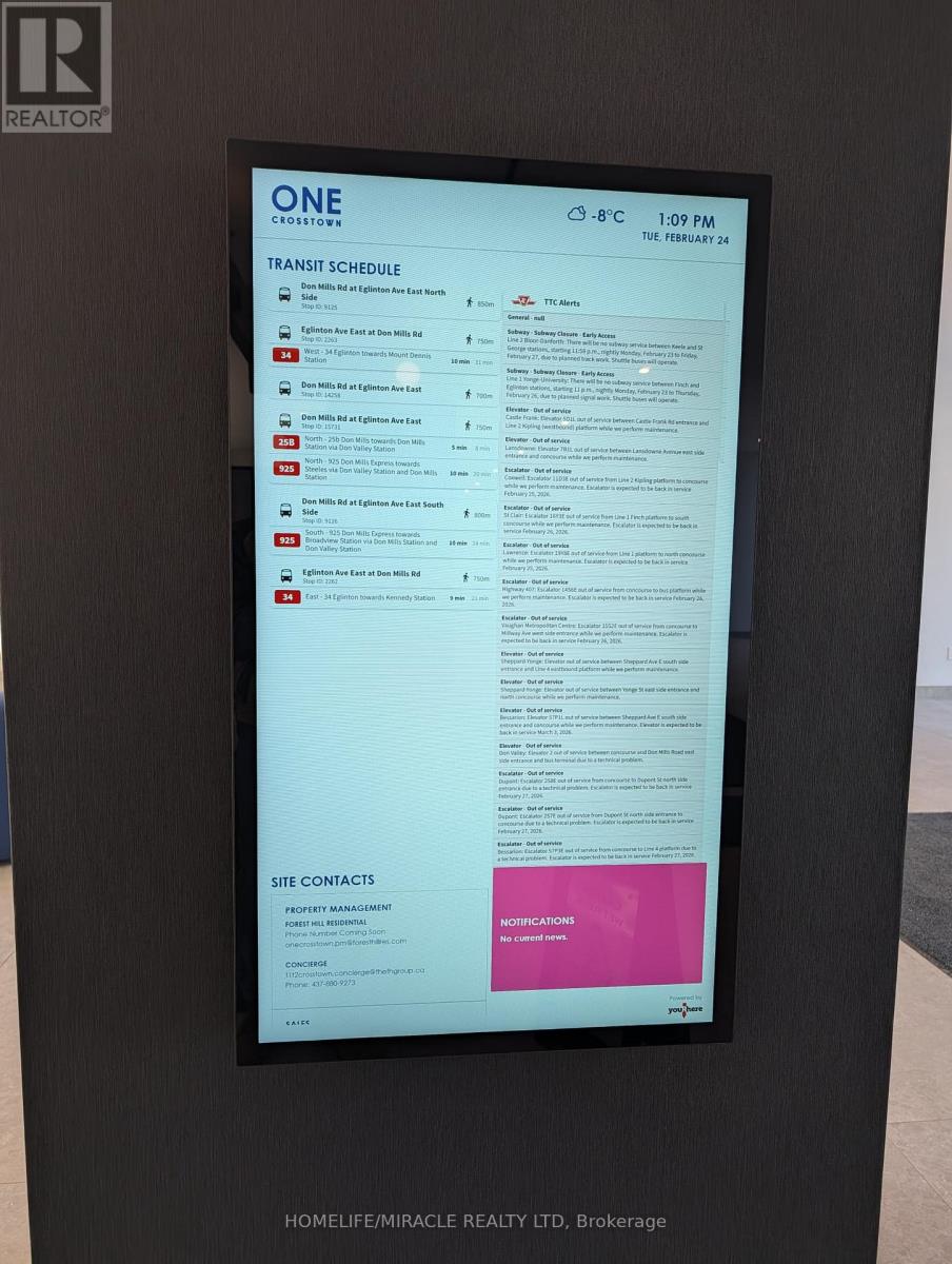 2812 - 1 Quarrington Lane, Toronto (Banbury-Don Mills), Ontario  M3C 0S4 - Photo 5 - C12818468