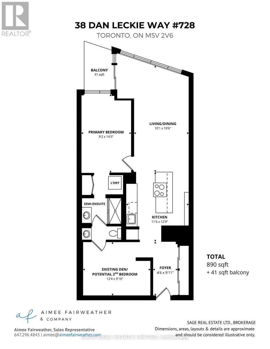 728 - 38 Dan Leckie Way, Toronto, Ontario  M5V 2V6 - Photo 34 - C12819428