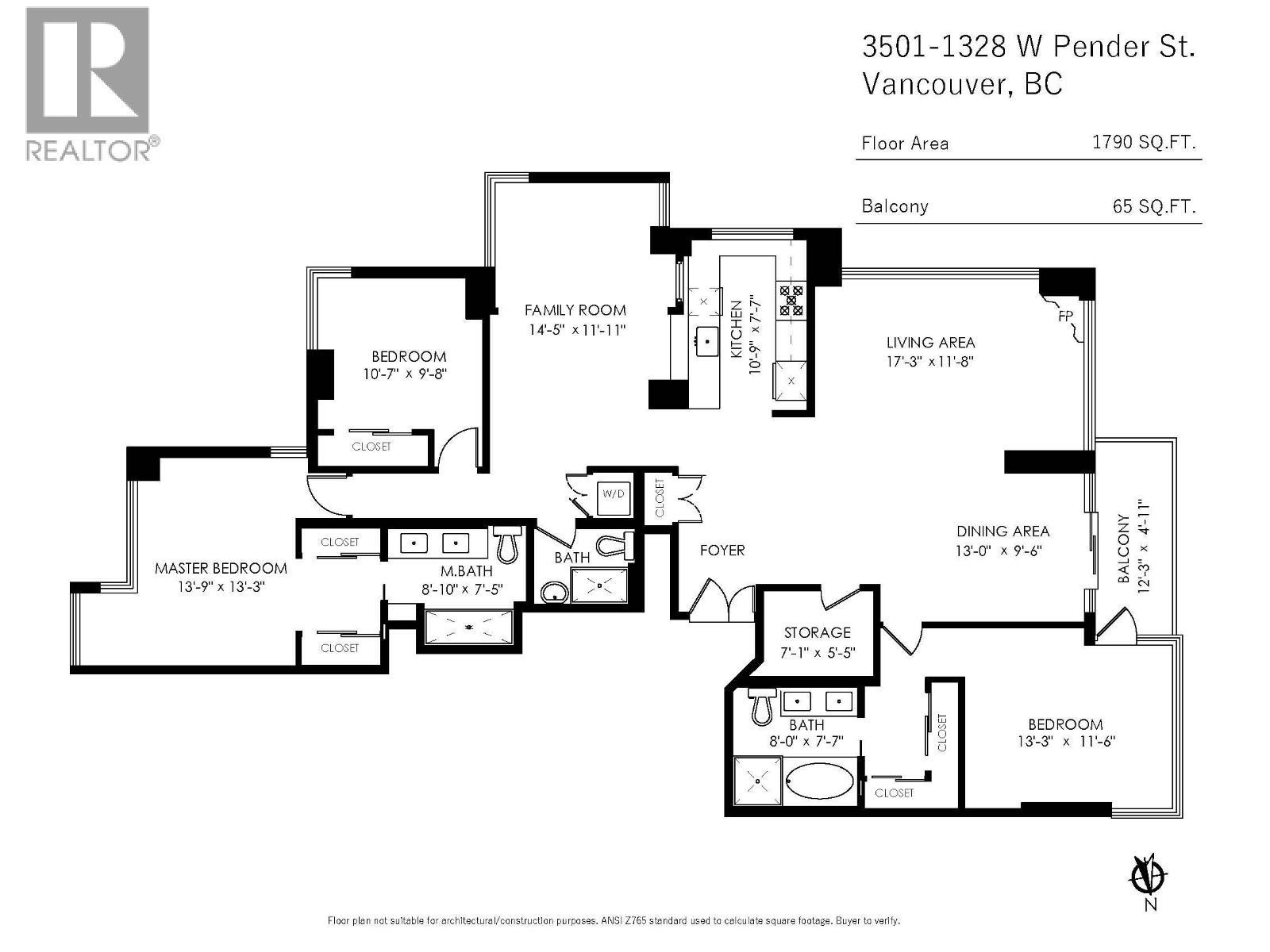 Listing Picture 26 of 30 : 3501 1328 W PENDER STREET, Vancouver / 溫哥華 - 魯藝地產 Yvonne Lu Group - MLS Medallion Club Member