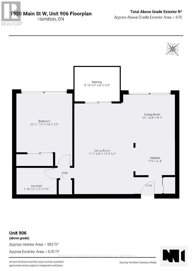 906 - 1950 Main Street W, Hamilton, Ontario L8S 4M9 - Photo 39 - X12819622