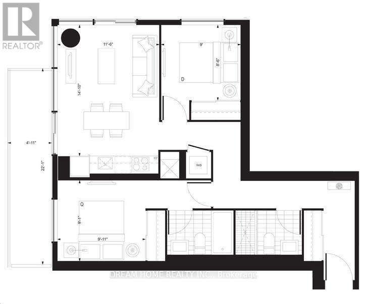 3903 - 39 Roehampton Avenue, Toronto, Ontario  M4P 1P9 - Photo 17 - C12819746