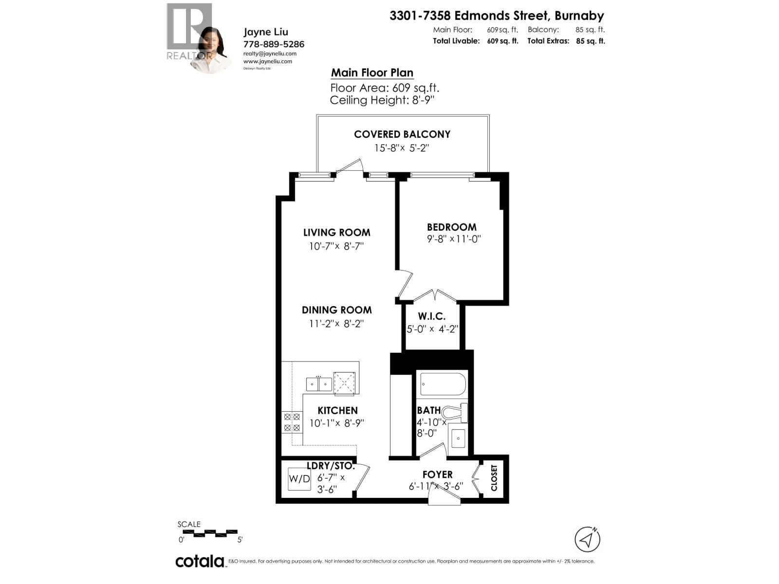 3301 7358 Edmonds Street, Burnaby, British Columbia  V3N 0H1 - Photo 3 - R3057686