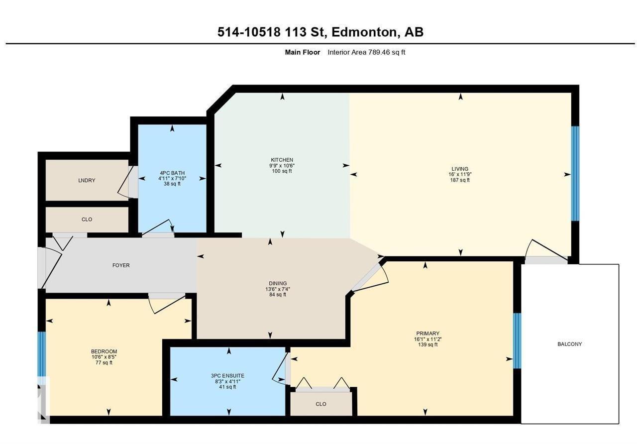 #514 10518 113 St Nw, Edmonton, Alberta  T5H 3H5 - Photo 36 - E4474841