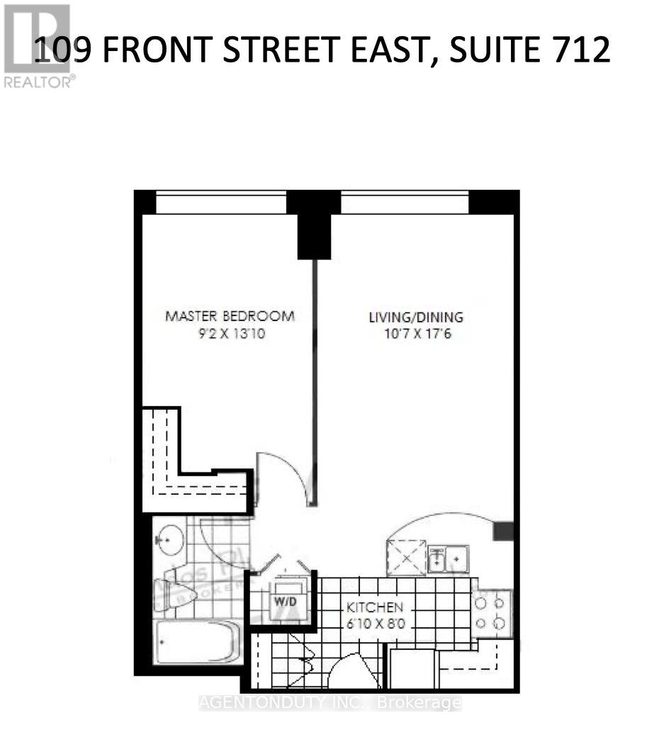 712 - 109 Front Street E, Toronto, Ontario  M5A 4P7 - Photo 7 - C12821106