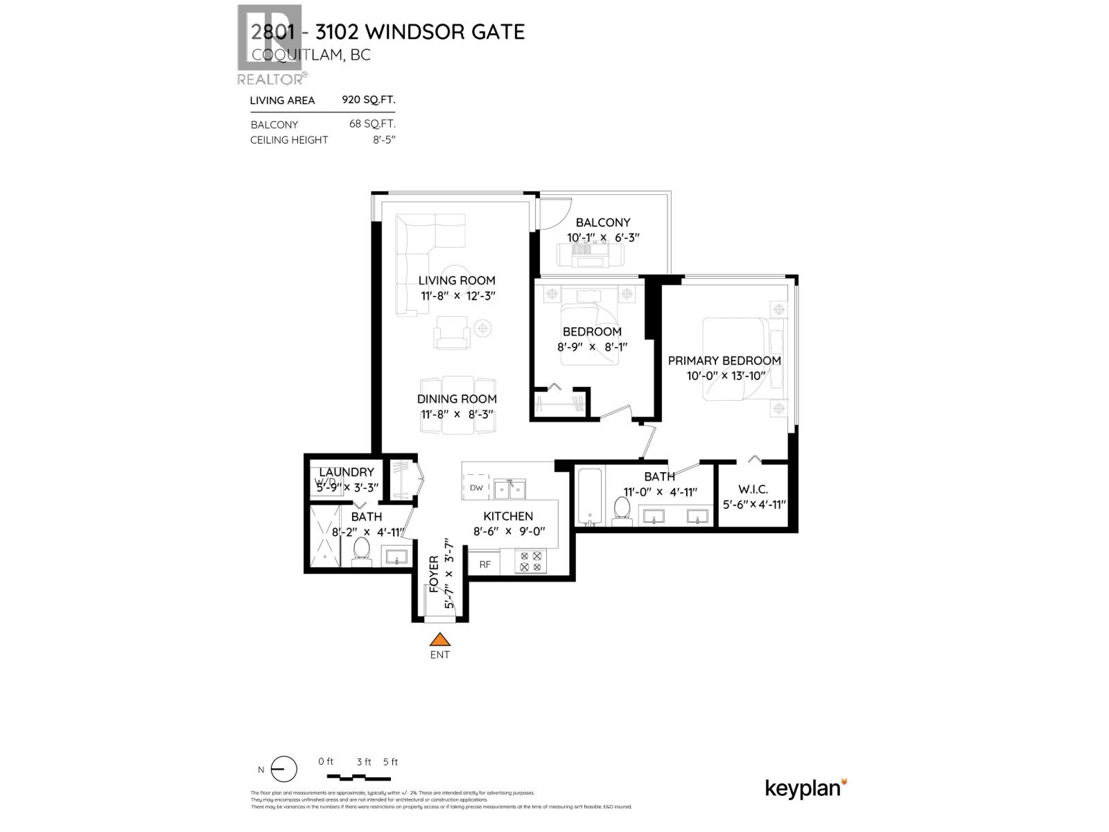 2801 3102 Windsor Gate, Coquitlam, British Columbia  V3B 0J3 - Photo 40 - R3093697
