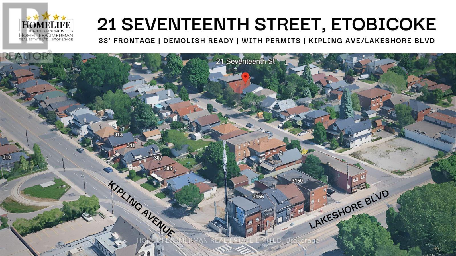 21 SEVENTEENTH STREET, Toronto, Ontario