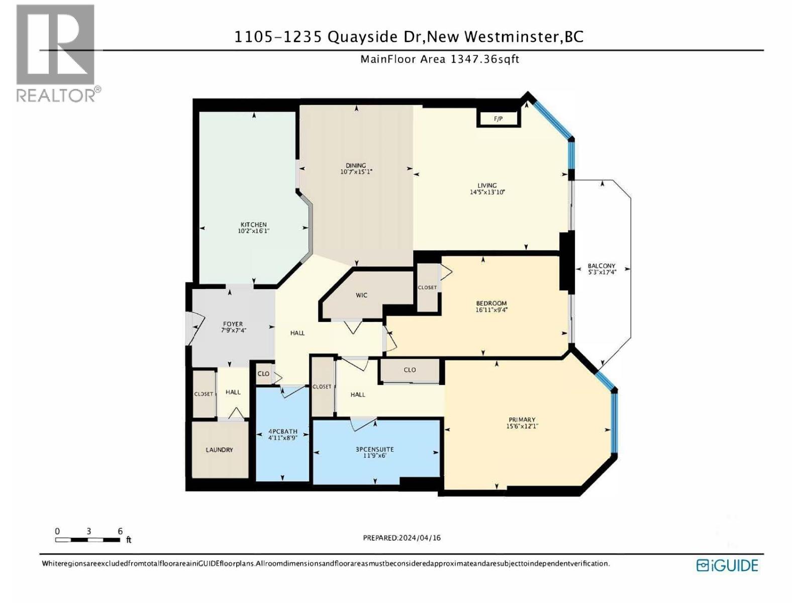 1105 1235 Quayside Drive, New Westminster, British Columbia  V3M 6J5 - Photo 33 - R3089008