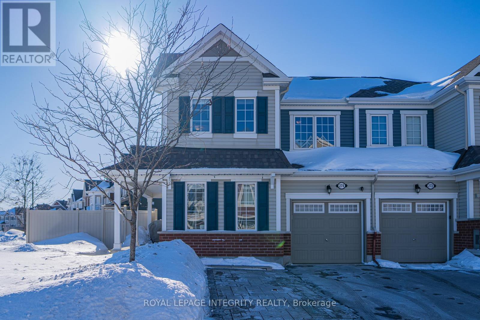 274 Brassy Minnow Crescent, Ottawa, Ontario  K2J 6J9 - Photo 2 - X12821492