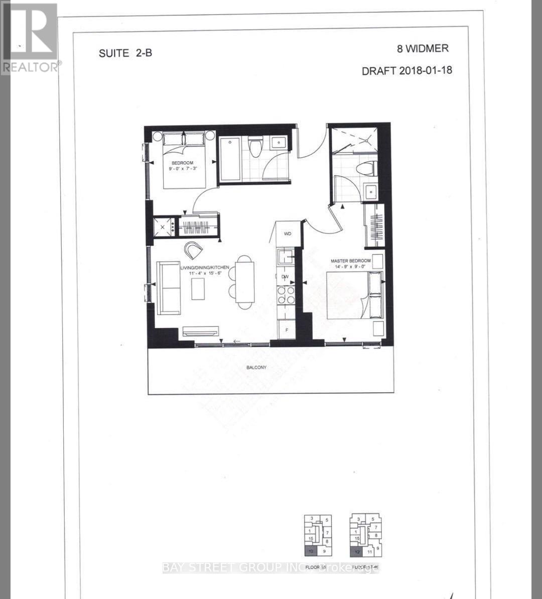 2112 - 8 Widmer Street, Toronto, Ontario  M5V 0W6 - Photo 17 - C12821508