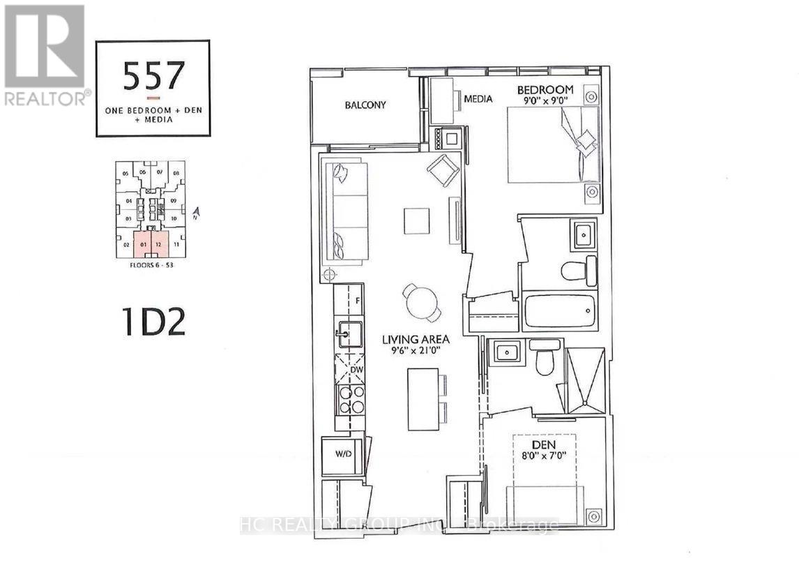 4812 - 1 Yorkville Avenue, Toronto, Ontario  M4W 0B1 - Photo 2 - C12821534