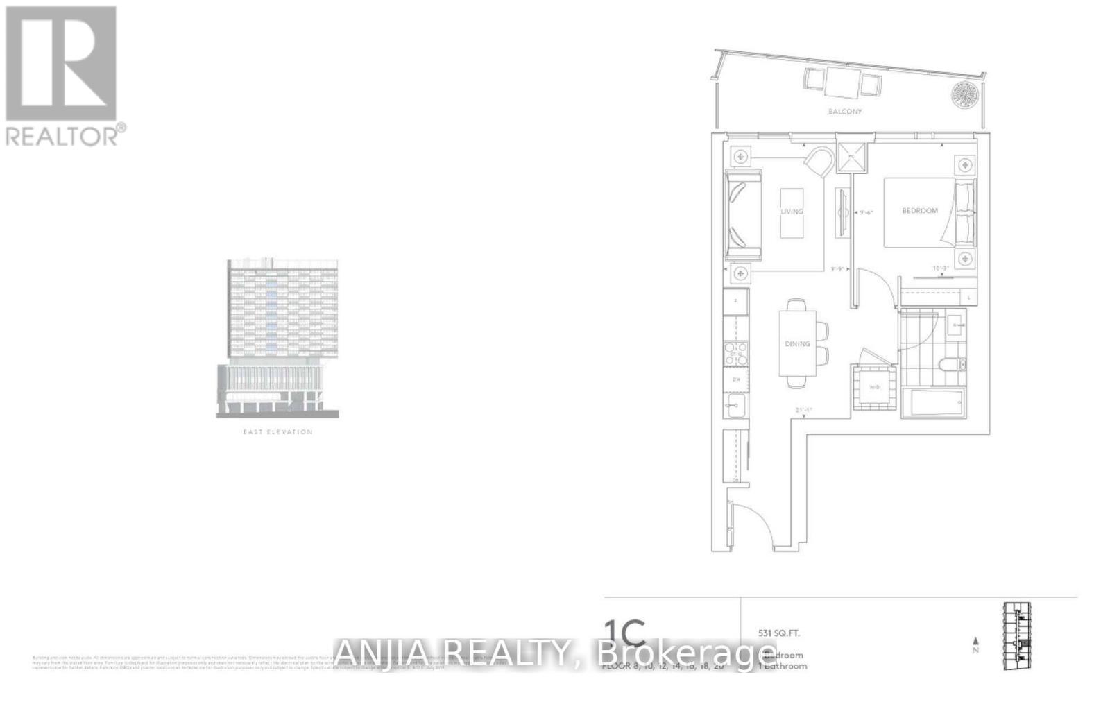 1011 - 480 Front Street W, Toronto, Ontario  M5V 0V5 - Photo 7 - C12821592